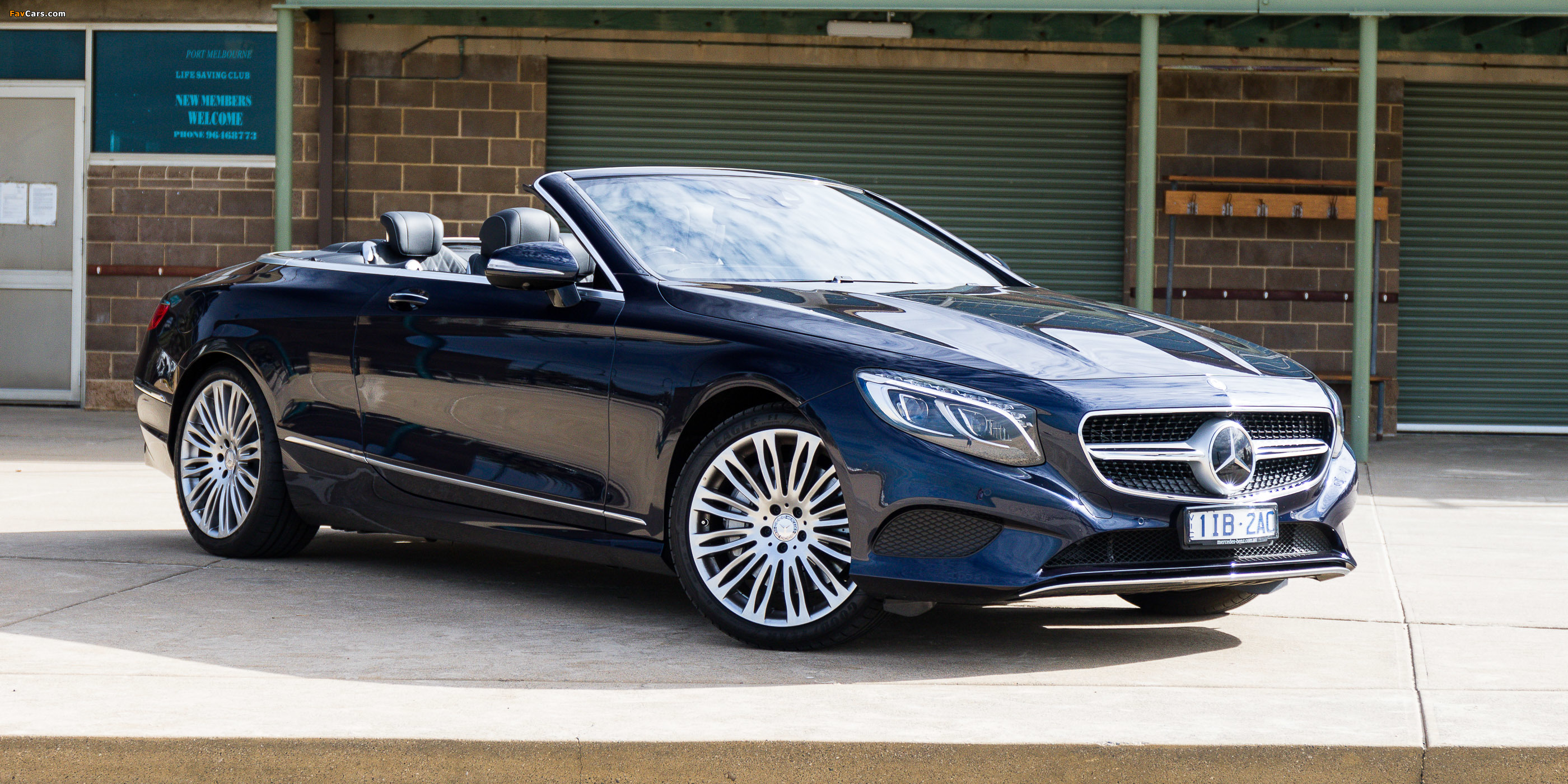 Mercedes-Benz S 500 Cabriolet AU-spec (A217) 2016 images (2800 x 1400)