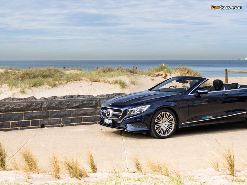 Mercedes-Benz S 500 Cabriolet AU-spec (A217) 2016 photos (800 x 600)