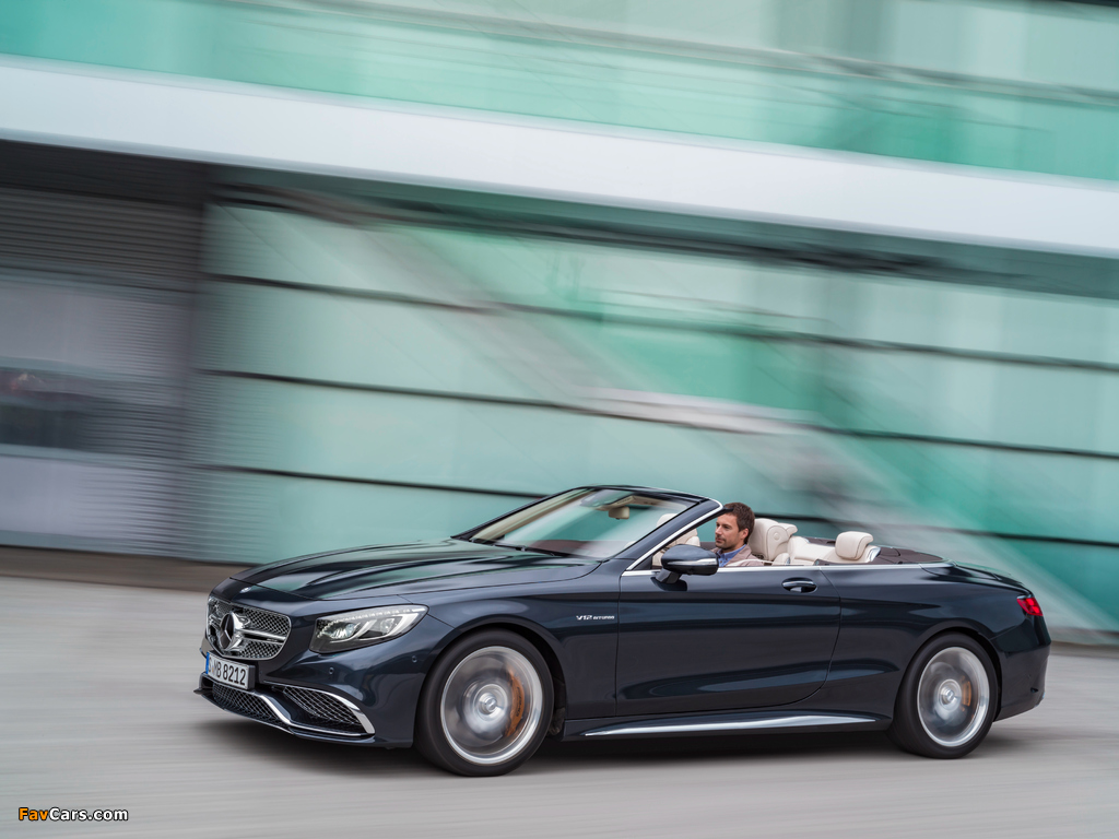 Mercedes-AMG S 65 Cabriolet (A217) 2016 pictures (1024 x 768)