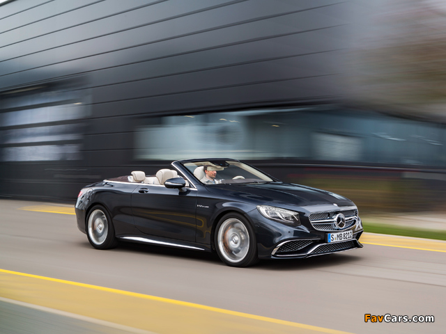 Mercedes-AMG S 65 Cabriolet (A217) 2016 wallpapers (640 x 480)