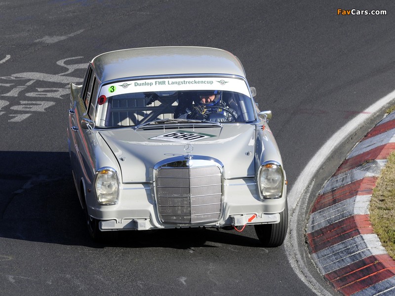 Mercedes-Benz 220 SE Race Car (W111) images (800 x 600)