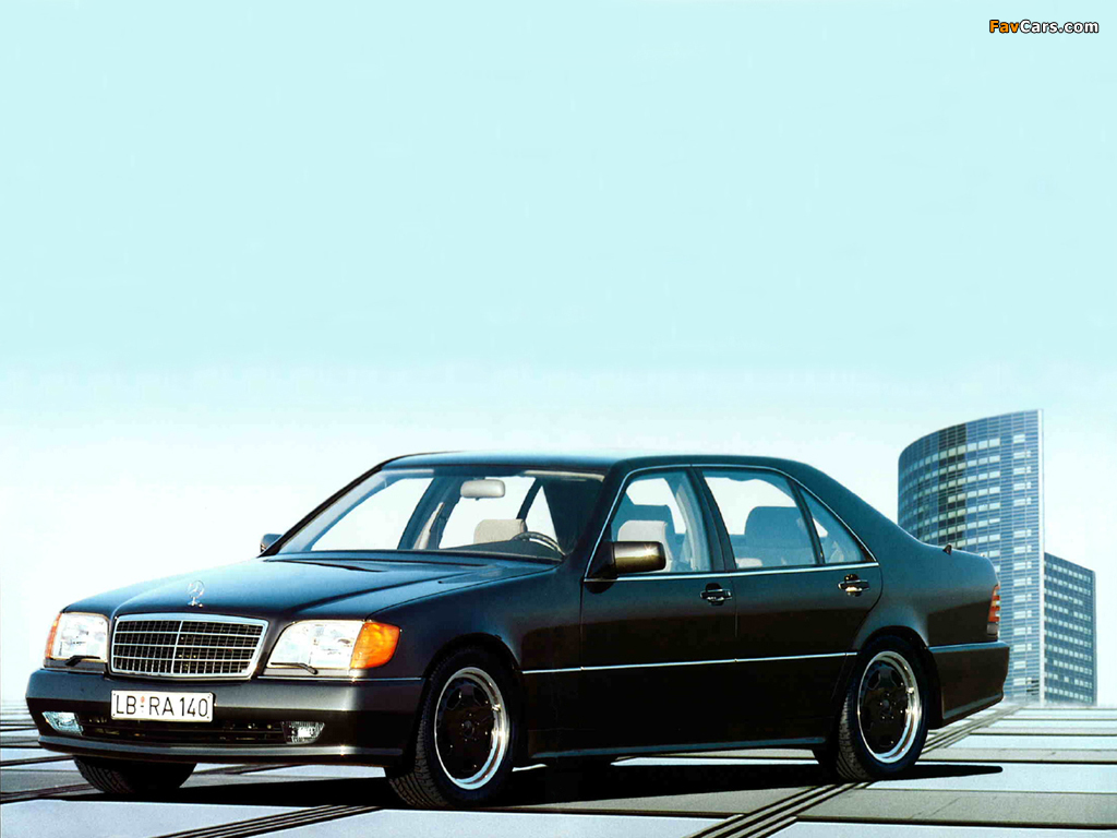 Mercedes-Benz S-Klasse AMG (W140) images (1024 x 768)