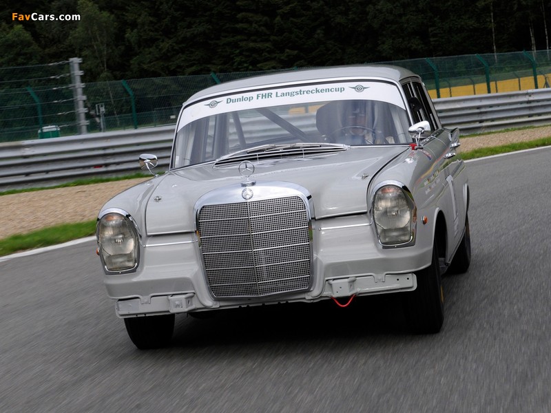 Mercedes-Benz 220 SE Race Car (W111) pictures (800 x 600)