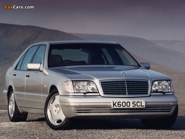 Mercedes-Benz S-Klasse AMG (W140) wallpapers (640 x 480)