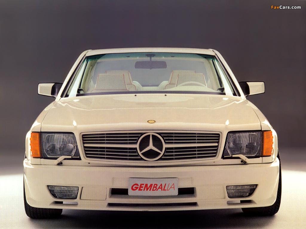 Gemballa Mercedes-Benz 500 SEC Widebody (C126) wallpapers (1024 x 768)