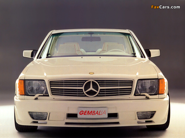 Gemballa Mercedes-Benz 500 SEC Widebody (C126) wallpapers (640 x 480)