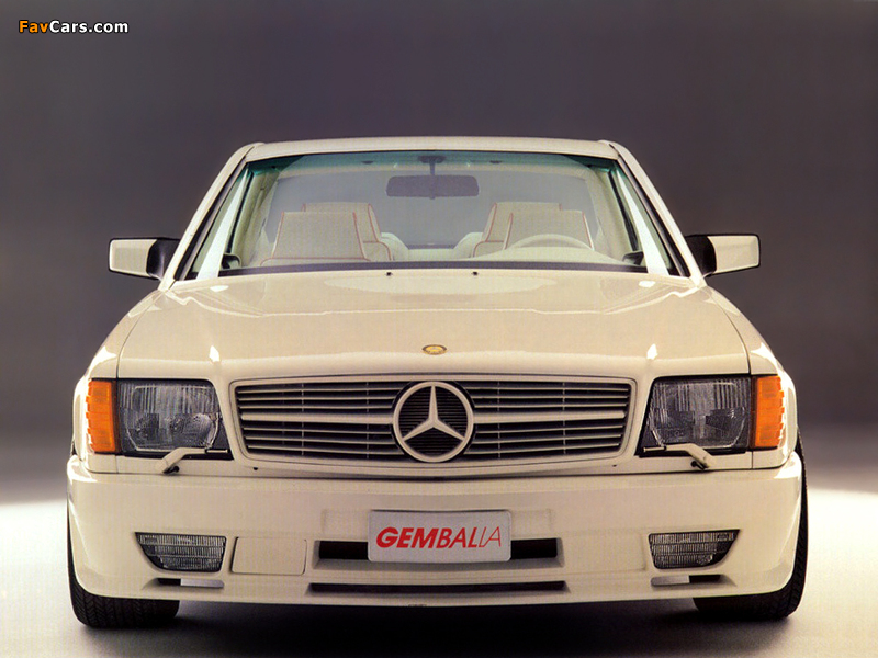 Gemballa Mercedes-Benz 500 SEC Widebody (C126) wallpapers (800 x 600)