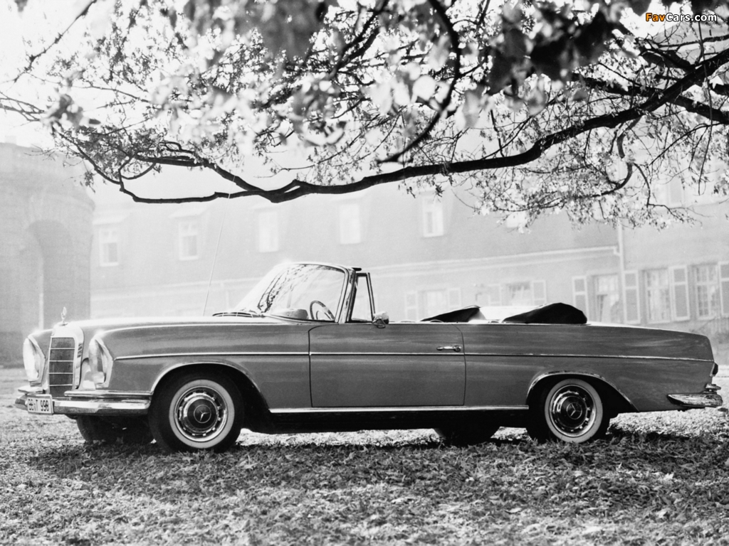 Photos of Mercedes-Benz 300 SE Cabriolet (W112) 1962–67 (1024 x 768)