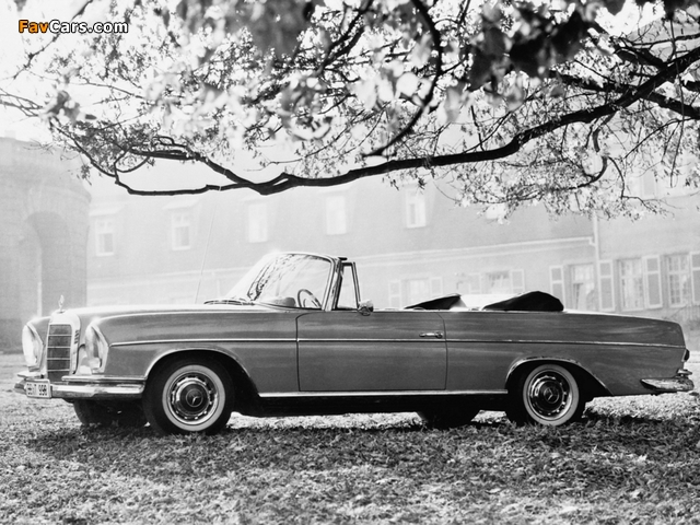Photos of Mercedes-Benz 300 SE Cabriolet (W112) 1962–67 (640 x 480)