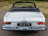 Photos of Mercedes-Benz 280 SE Cabriolet UK-spec (W111) 1967–71