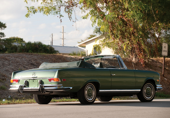 Photos of Mercedes-Benz 280 SE Cabriolet US-spec (W111) 1967–71