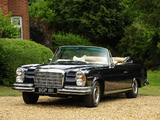 Photos of Mercedes-Benz 280 SE 3.5 Cabriolet UK-spec (W111) 1969–71