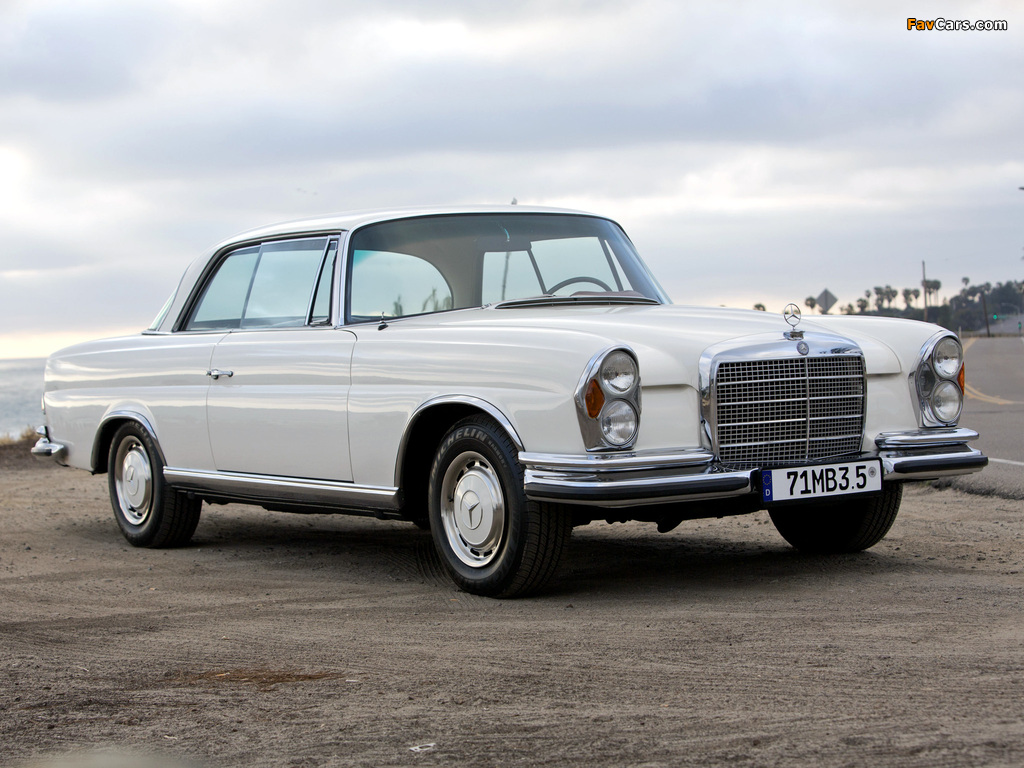 Photos of Mercedes-Benz 280 SE 3.5 Coupe US-spec (W111) 1969–71 (1024 x 768)