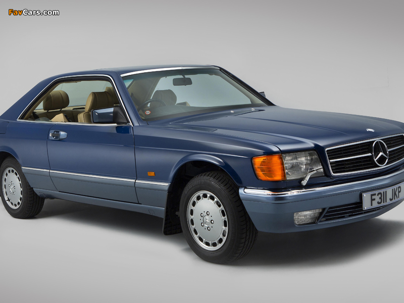 Photos of Mercedes-Benz 380 SEC UK-spec (C126) 1981–85 (800 x 600)