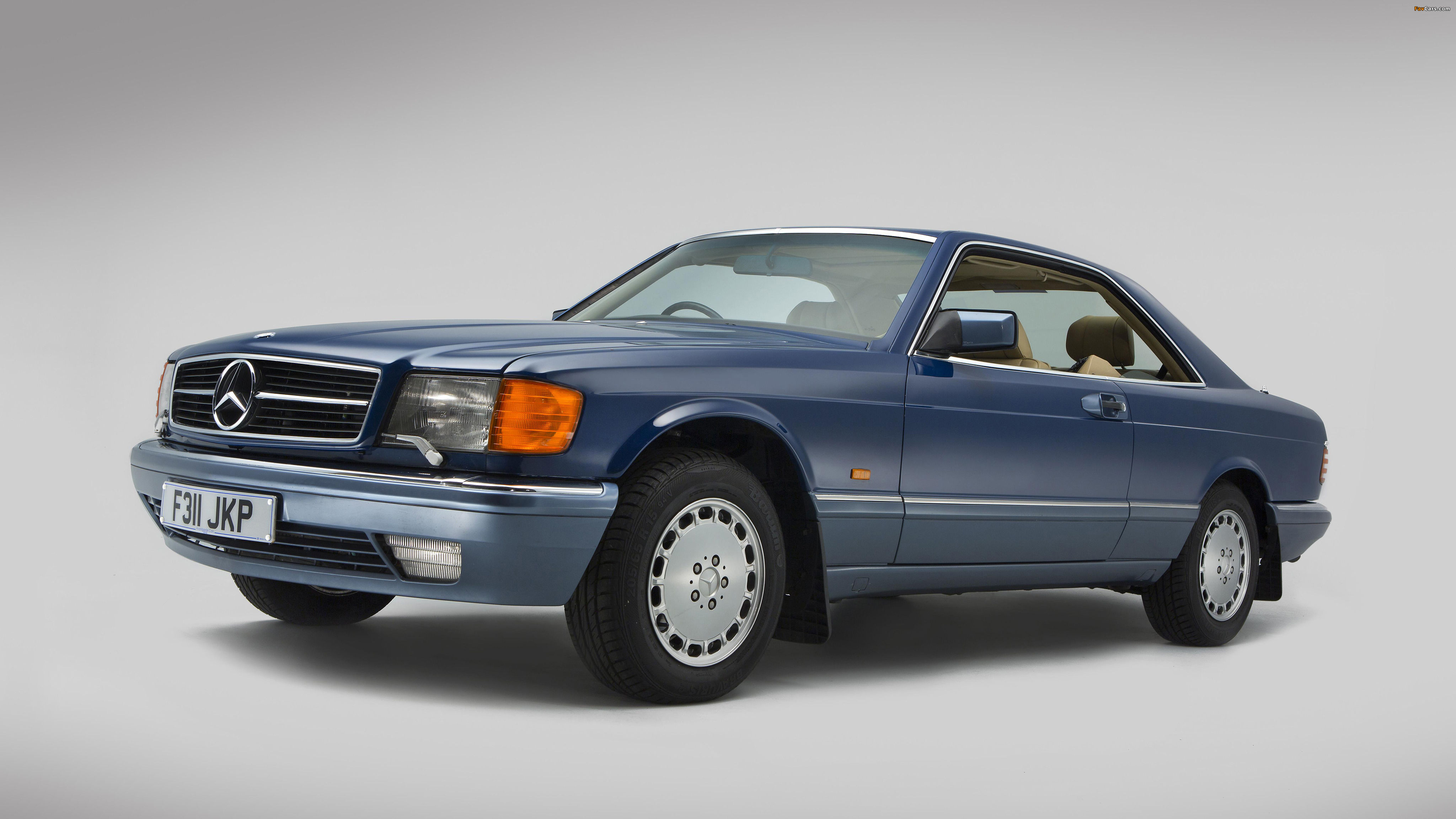Photos of Mercedes-Benz 380 SEC UK-spec (C126) 1981–85 (4096 x 2304)