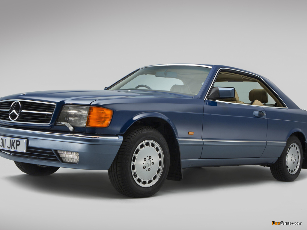 Photos of Mercedes-Benz 380 SEC UK-spec (C126) 1981–85 (1024 x 768)