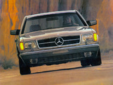 Photos of Mercedes-Benz 560 SEC US-spec (C126) 1985–91