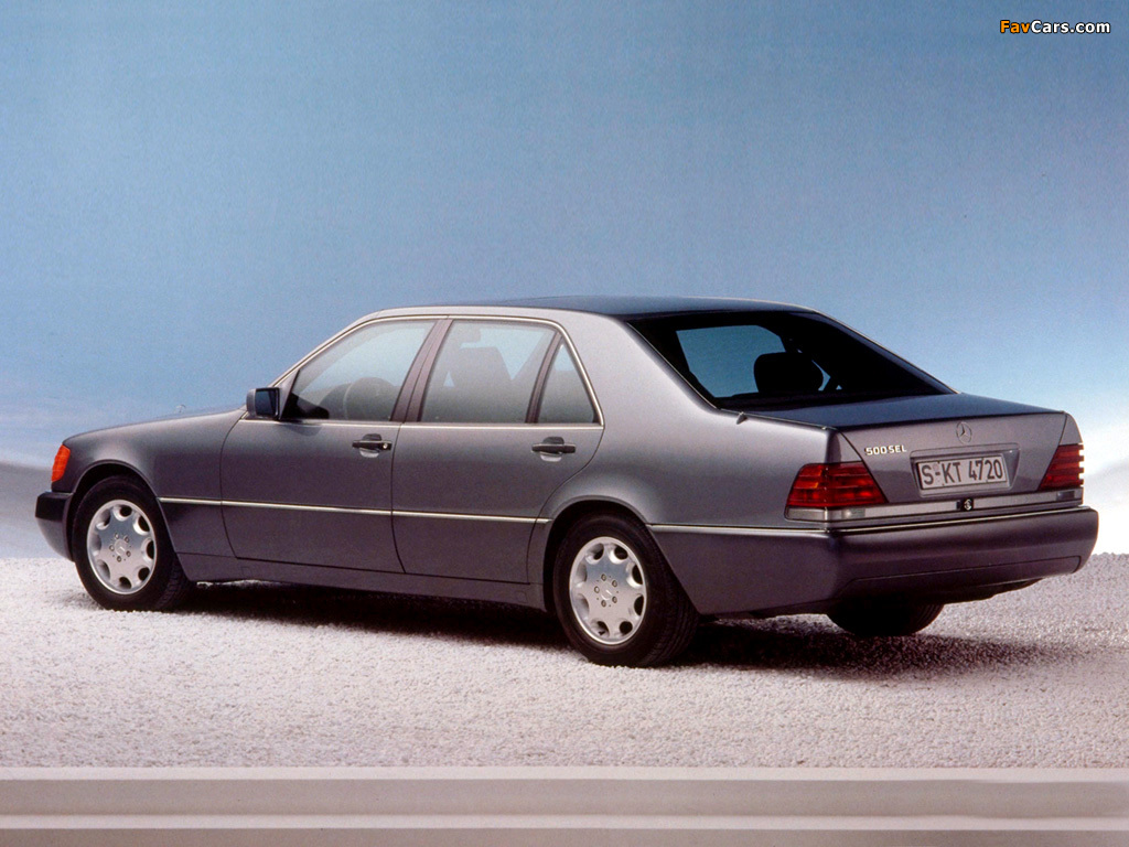 Photos of Mercedes-Benz 500 SEL (W140) 1991–93 (1024 x 768)