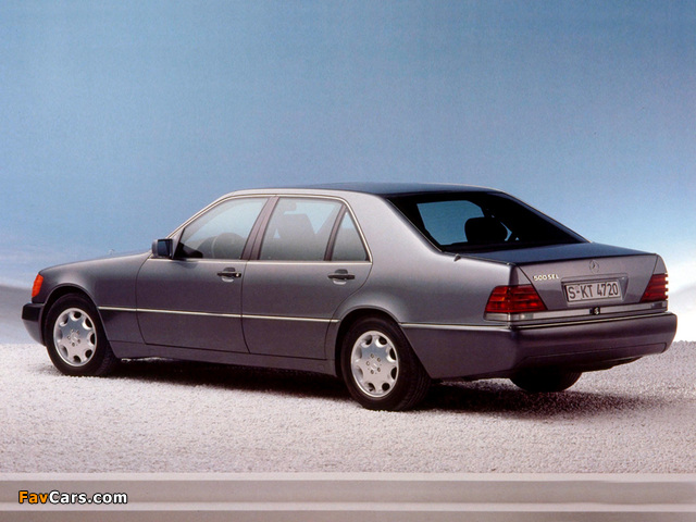 Photos of Mercedes-Benz 500 SEL (W140) 1991–93 (640 x 480)