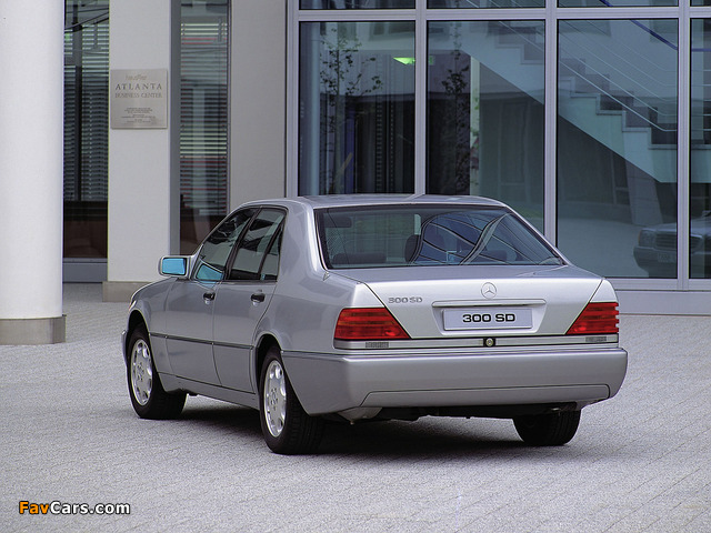Photos of Mercedes-Benz 300 SD (W140) 1992–93 (640 x 480)