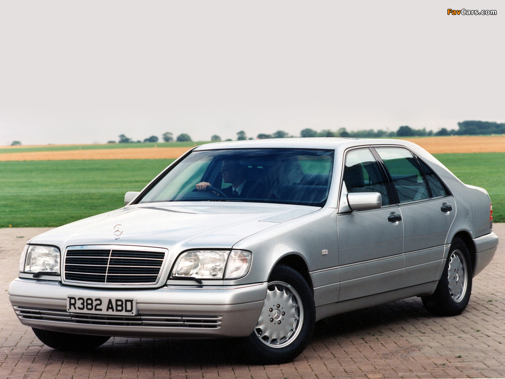 Photos of Mercedes-Benz S-Klasse UK-spec (W140) 1993–98 (1024 x 768)