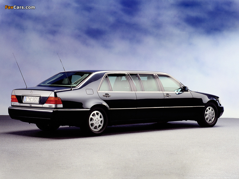 Photos of Mercedes-Benz S 600 L Pullman Guard (V140) 1993–98 (800 x 600)