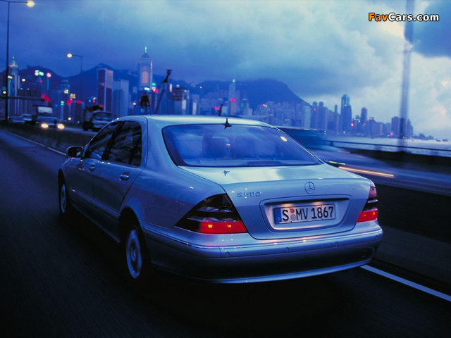 Photos of Mercedes-Benz S 500 L (W220) 1998–2002 (640 x 480)