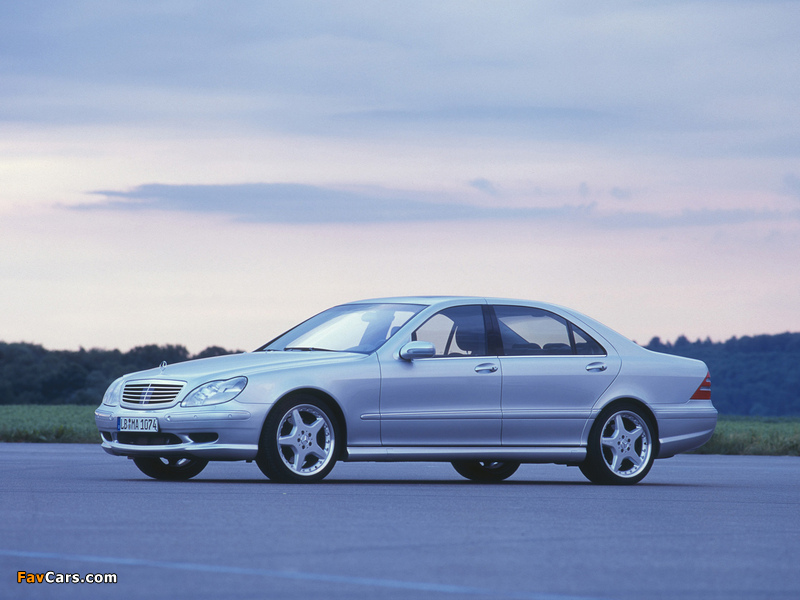 Photos of Mercedes-Benz S 63 AMG (W220) 2002 (800 x 600)