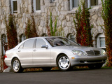 Photos of Mercedes-Benz S 600 US-spec (W220) 2002–05