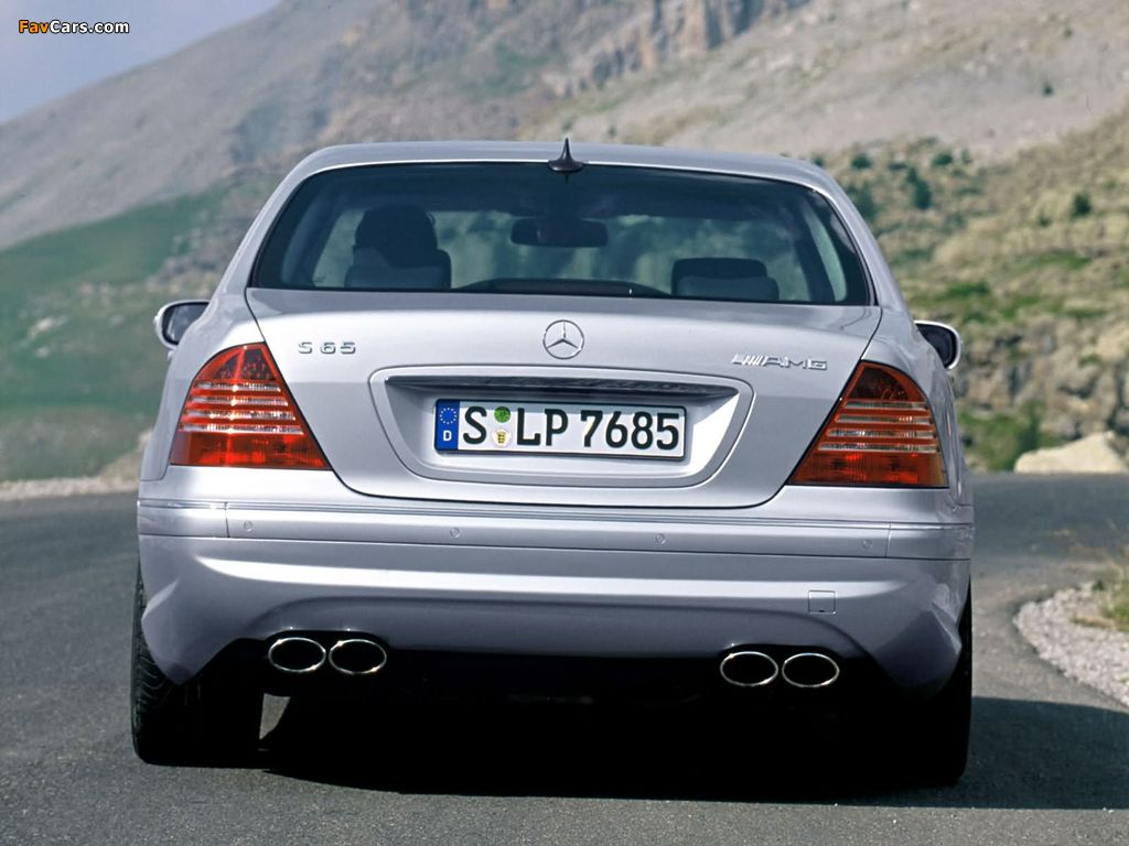 Photos of Mercedes-Benz S 65 AMG (W220) 2004–05 (1024 x 768)