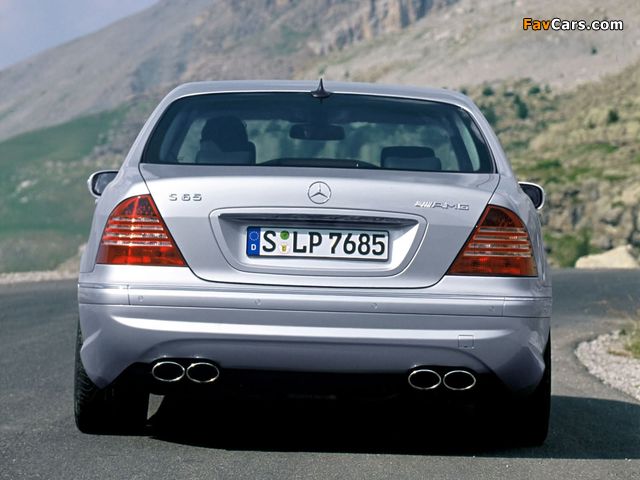Photos of Mercedes-Benz S 65 AMG (W220) 2004–05 (640 x 480)