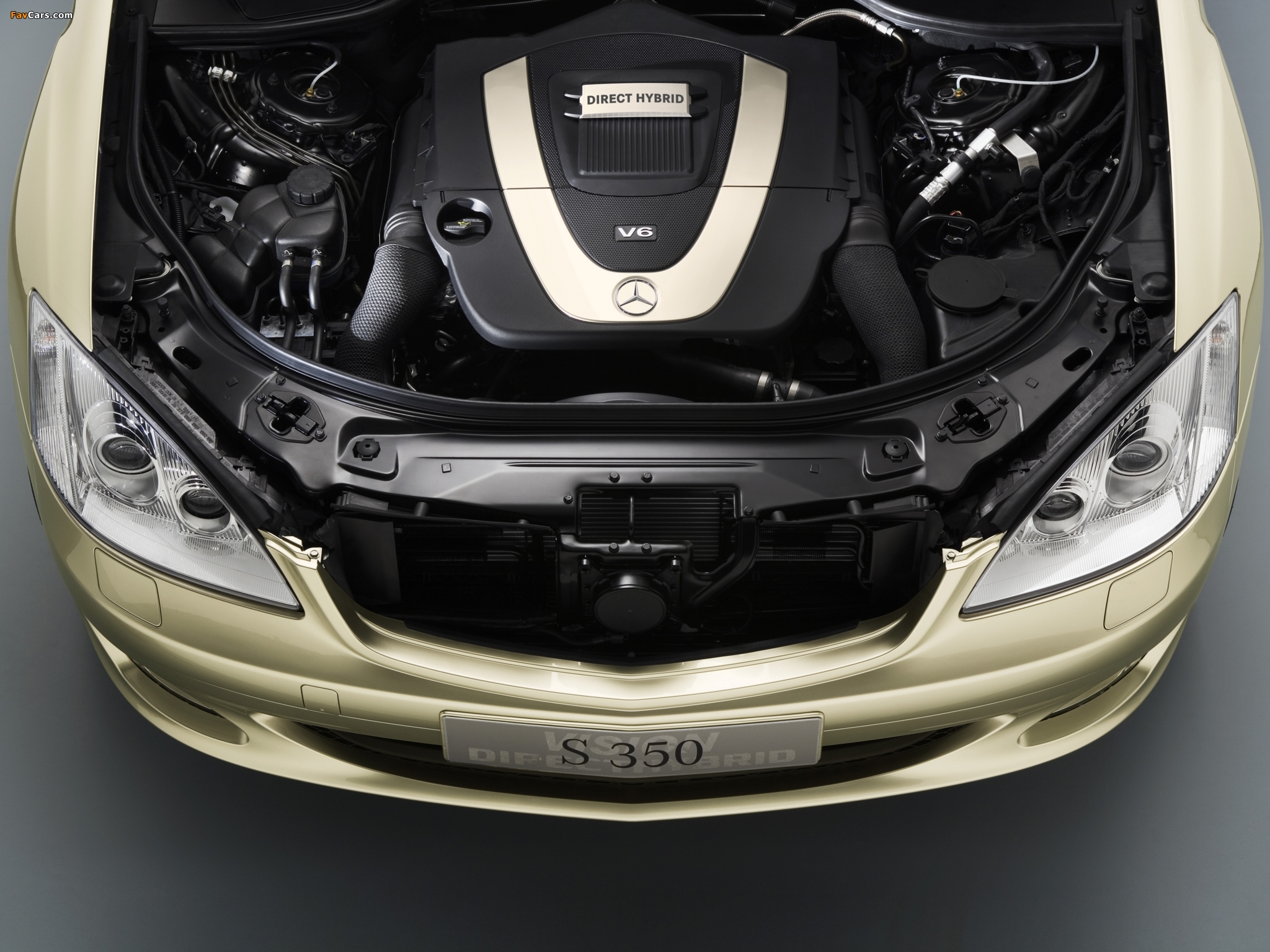 Photos of Mercedes-Benz Vision S 350 Direct Hybrid Concept (W221) 2005 (2048 x 1536)