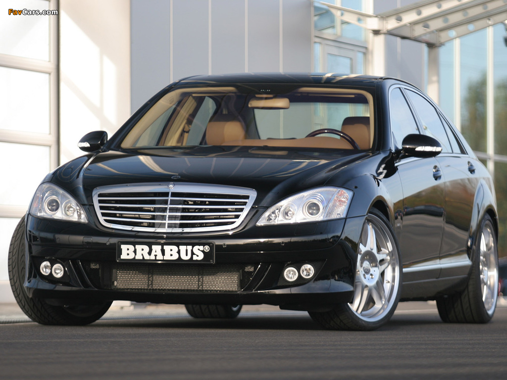 Photos of Brabus Mercedes-Benz S-Klasse (W221) 2005–09 (1024 x 768)
