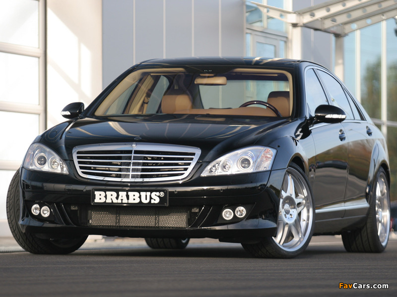 Photos of Brabus Mercedes-Benz S-Klasse (W221) 2005–09 (800 x 600)