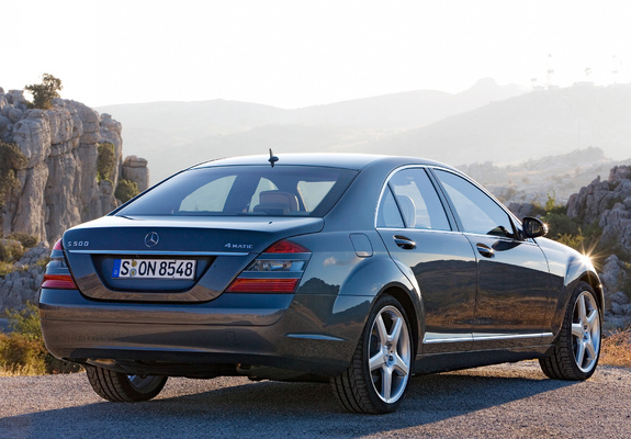 Photos of Mercedes-Benz S 500 4MATIC (W221) 2006–09