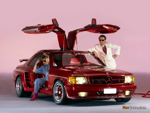 Photos of Gemballa Mercedes-Benz 500 SEC Widebody Gullwing (C126) (640 x 480)