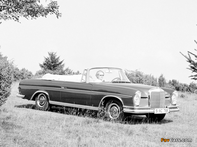 Pictures of Mercedes-Benz 300 SE Cabriolet (W112) 1962–67 (640 x 480)