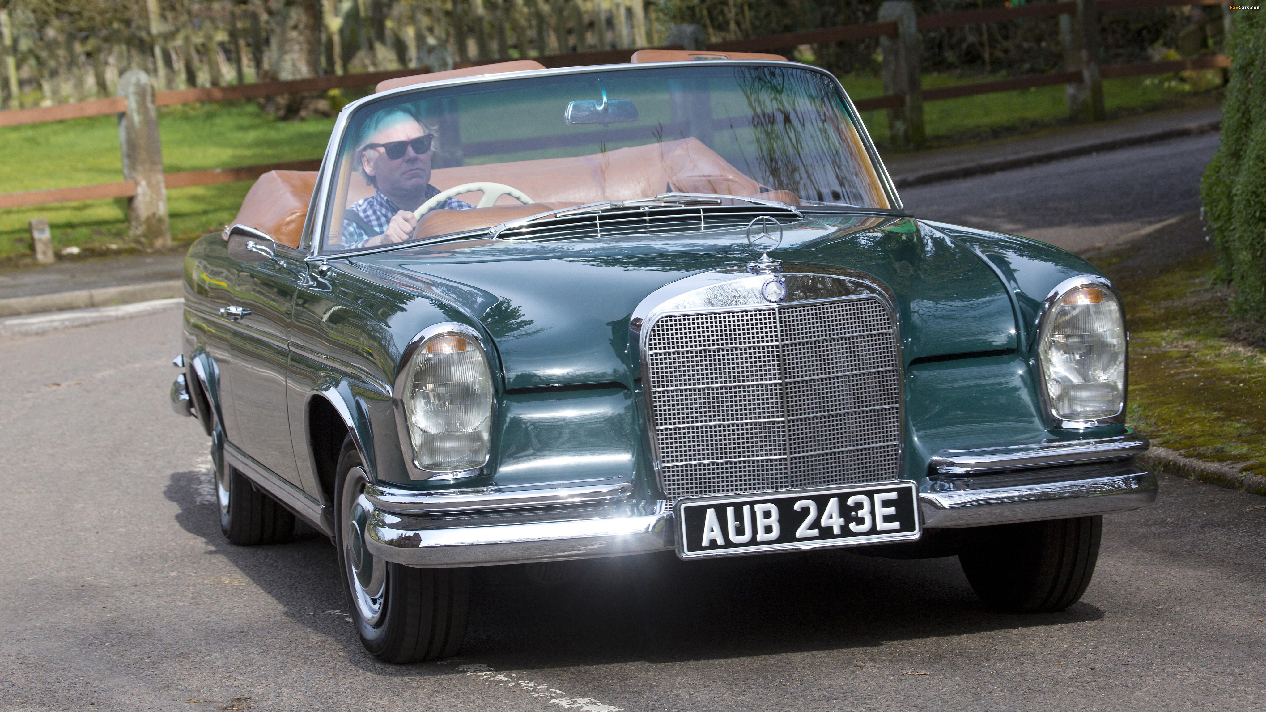 Pictures of Mercedes-Benz 300 SE Cabriolet UK-spec (W112) 1962–67 (4096 x 2304)