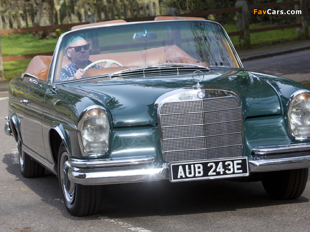 Pictures of Mercedes-Benz 300 SE Cabriolet UK-spec (W112) 1962–67 (640 x 480)