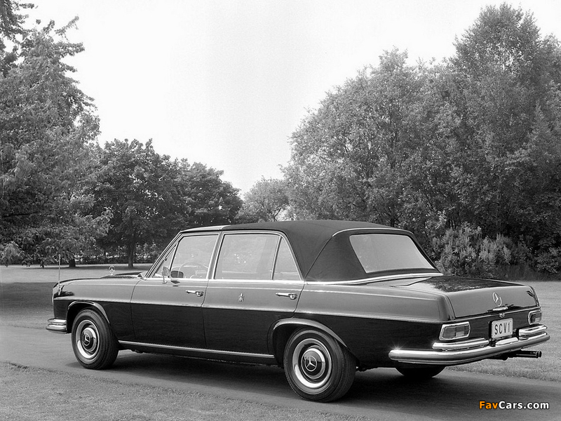Pictures of Mercedes-Benz 300 SEL Landaulet Popemobile (W109) 1966 (800 x 600)