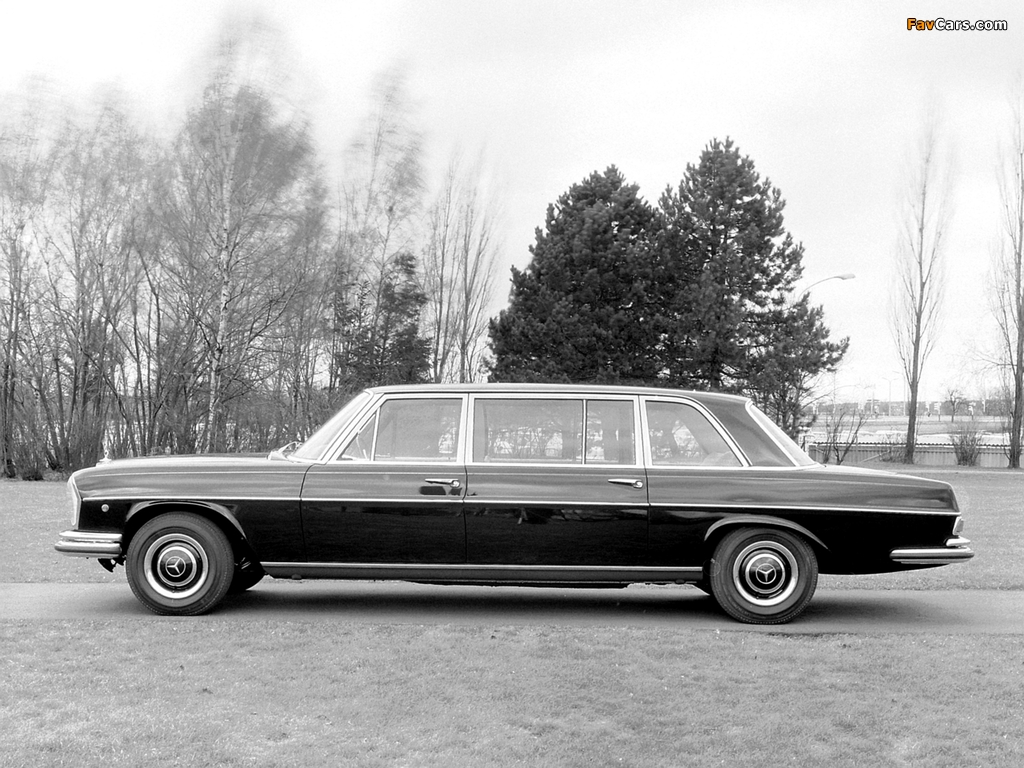 Pictures of Mercedes-Benz 300 SEL Limousine (W109) 1967 (1024 x 768)