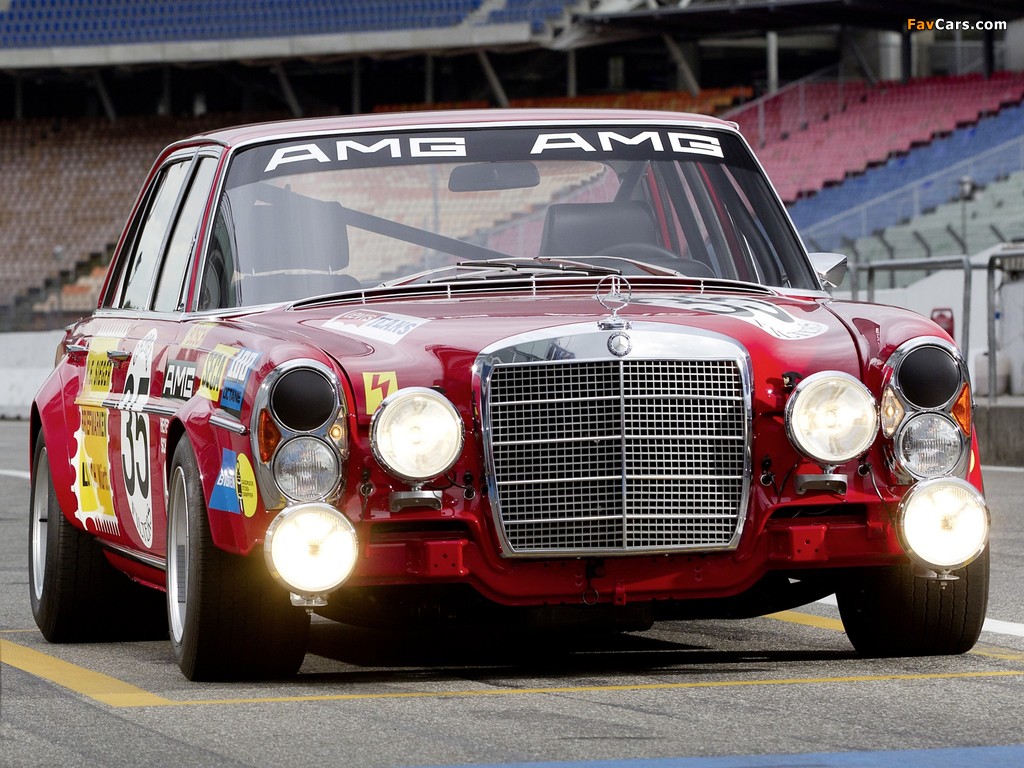 Pictures of AMG 300SEL 6.3 Race Car (W109) 1971 (1024 x 768)