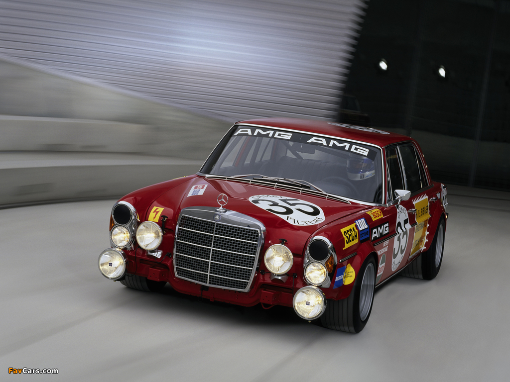 Pictures of AMG 300SEL 6.3 Race Car (W109) 1971 (1024 x 768)