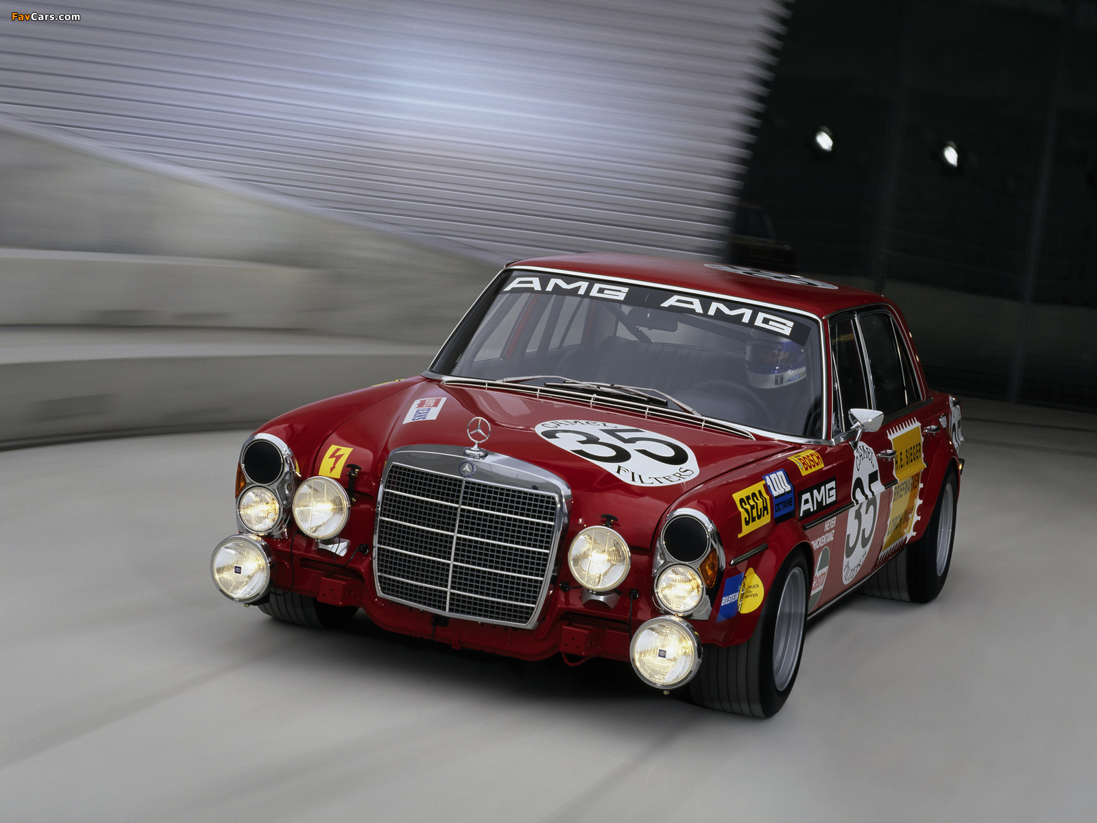 Pictures of AMG 300SEL 6.3 Race Car (W109) 1971 (1600 x 1200)