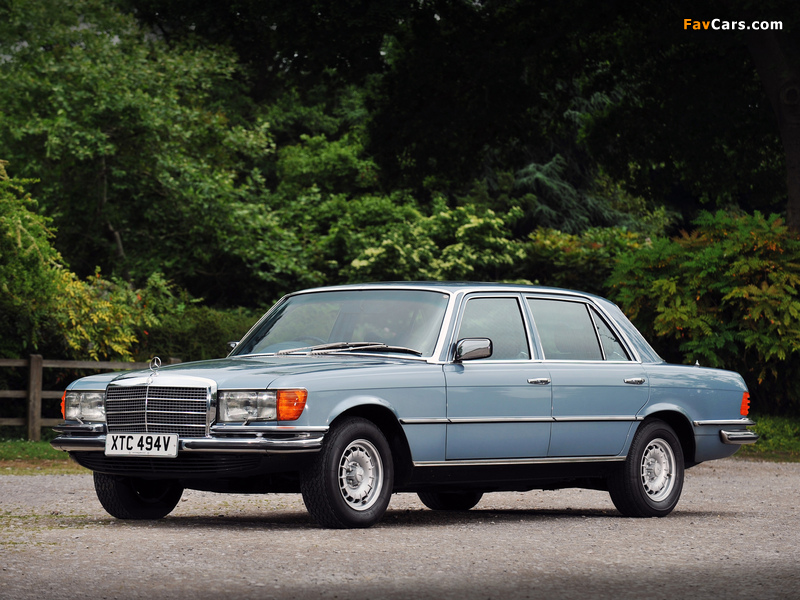 Pictures of Mercedes-Benz 450 SEL UK-spec (W116) 1972–80 (800 x 600)
