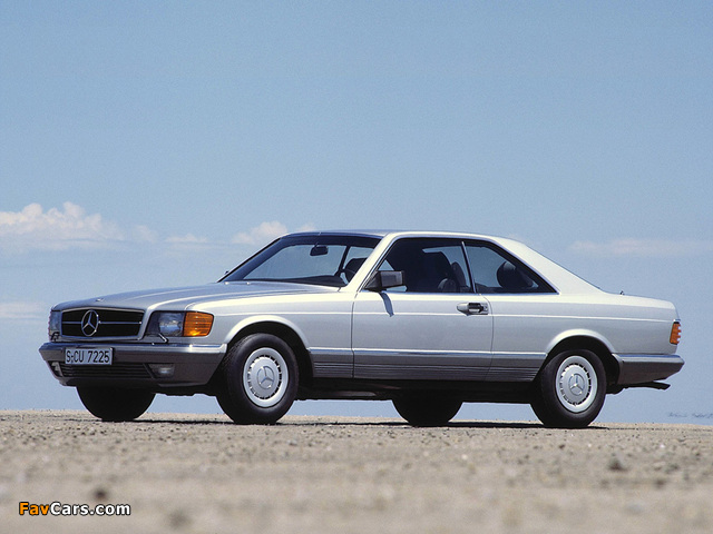 Pictures of Mercedes-Benz 500 SEC (C126) 1981–91 (640 x 480)