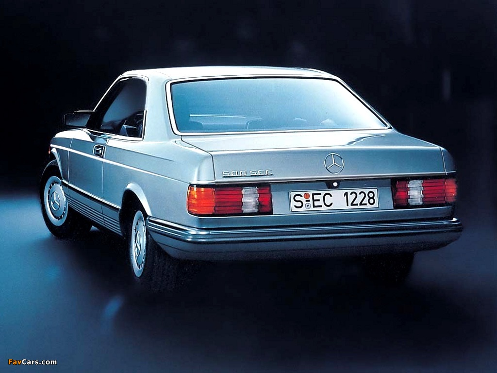 Pictures of Mercedes-Benz 500 SEC (C126) 1981–91 (1024 x 768)