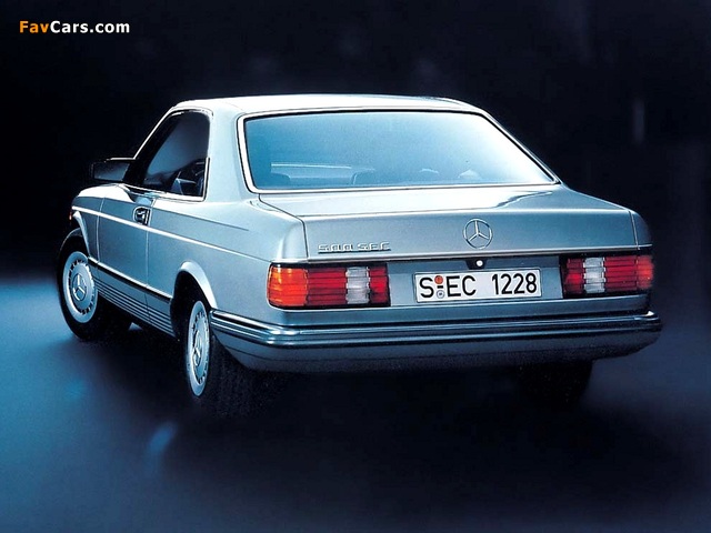 Pictures of Mercedes-Benz 500 SEC (C126) 1981–91 (640 x 480)