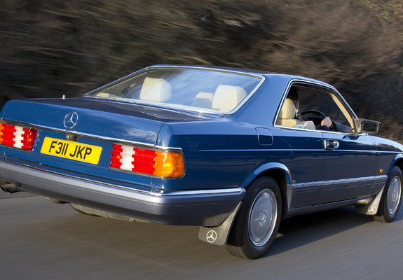 Pictures of Mercedes-Benz 380 SEC UK-spec (C126) 1981–85