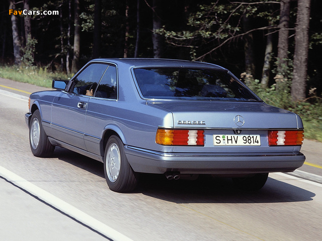Pictures of Mercedes-Benz 560 SEC (C126) 1985–91 (640 x 480)